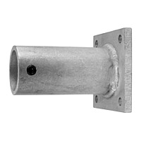 alt="Wall Mount for 1.5" Nominal (1.9" O.D.) Pipe"