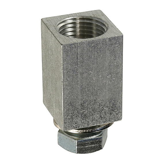 1/2 inch Pipe to 1/2 inch Bolt Adapter